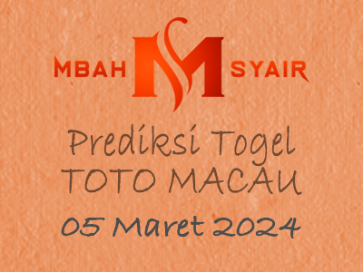 Kode Syair Macau 5 Maret 2024 Hari Selasa