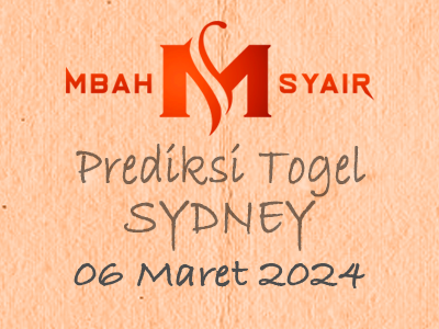 Kode Syair Sydney 6 Maret 2024 Hari Rabu